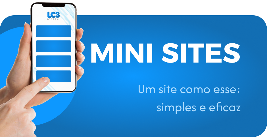 criação de mini site